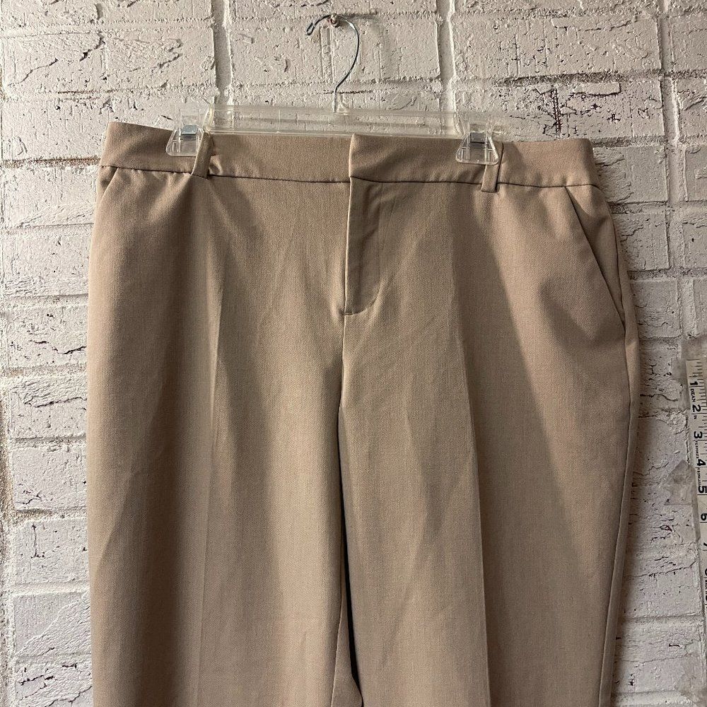 Charter Club Classic Fit Trouser Pants Brown 12